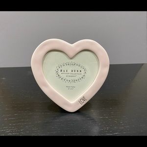 Rae Dunn pink heart picture frame